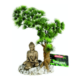 Zolux Budha Bonsai com difusor Decoração para aquários